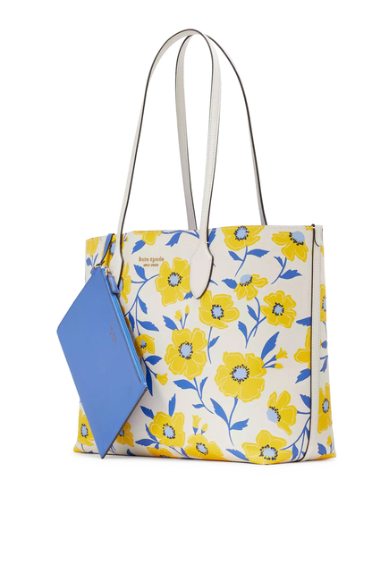 Knott Sunshine Floral Medium Crossbody Tote Bag